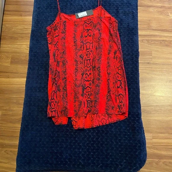 Motel Rocks Datista Red Snake Print Dress - Picture 7 of 7